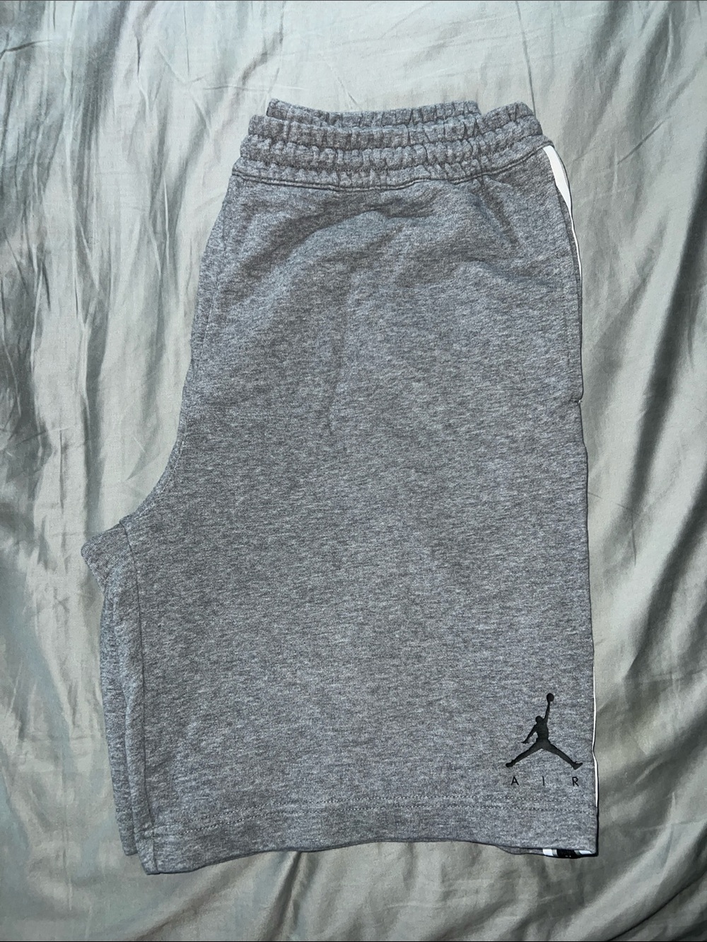Jordan Gray Heather Athletic Shorts for Kids